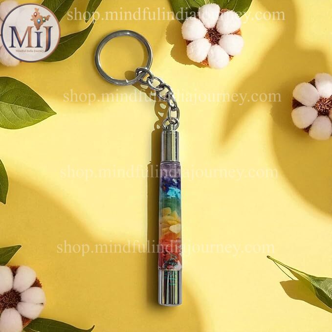 š Seven Chakra Keychain