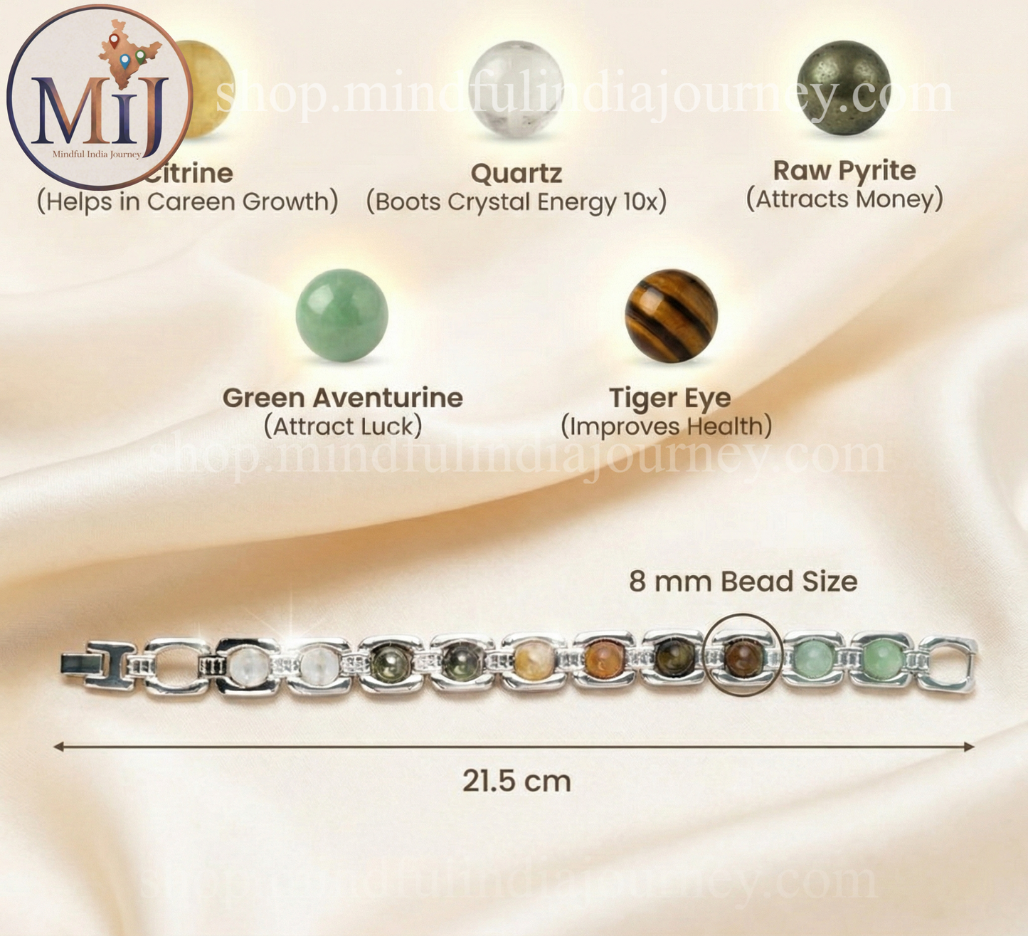 Dhan Yog Bracelet Silver